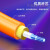 SAMZHE 光纤跳线 LC-LC 多模双芯 橙色 10m G2-LCLC10