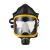 LISM防毒面具喷漆专用全面罩生化化工气体口罩放毒防护面具油漆防护服 8号大滤毒罐