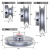 DYQT三角带皮带轮A型单槽铝合金电机马达主轴传动带轮橡胶三角皮带盘 外径60mm孔径14mm