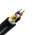 起帆电线电缆 YJVR3*6+2*4平方国标电力电缆 绝缘护套软电缆 1米 黑色 100米起售