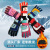 谋福（CNMF）冬季儿童滑雪手套 加绒加厚保暖手套 户外防风防水骑行手套(玫红)