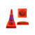 伸缩路锥安全反光锥雪糕桶汽车交通道路应急警示路障设施可折叠 60公分伸缩路锥