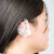 海斯迪克海斯迪克 一次性耳套罩 塑料防水染发焗油耳罩 100只