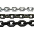成华巨力 起重链条铁链子吊索具吊桥锁链G80锰钢链条工业葫芦铁链 煮黑8MM1米价