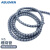 ABLEMEN 阻燃电线电缆螺旋缠绕管 线缆装饰防冻保护绕套管灰色 内径16mm 长10米