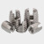 威旺302型开槽自攻螺套 自攻牙套不锈钢开槽嵌入式螺纹保护套安装工具 M2*0.4*M4.5*0.5*6L(10个)