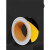 定制黄黑反光贴反光膜安全警示胶带反光带警戒防撞柱标识强力贴条贴纸 宽20厘米/长22米