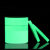 立采 彩色夜光胶带楼梯消防警示胶带 可模切DIY舞台自发光荧光蓄光胶带 夜光草绿 90mm×5m 10件价