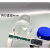 高硼硅透明玻璃蓝盖试剂瓶广口瓶化工实验大口样品瓶密封瓶耐高温 透明200ml+硅胶垫