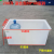 耐磨泡瓷砖加厚牛筋塑料水箱地板砖浸泡水槽水产养鱼养龟方桶 白色K1300升
