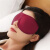 卓杰官方京健康睡眠眼罩3D立体护眼透气午睡睡觉眼罩男女学生夏助眠遮 黑色有鼻眼罩1个