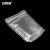 安赛瑞 磨砂透明自立袋 自封夹链包装袋干货果茶叶储存运输密封袋23×35+5cm 50个 2A00593
