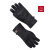和益臻防寒手套0055-11 M-XL(聚酯纤维超纤皮) 黑色 M