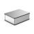 防水铝合金仪表外壳仪器控制器铝盒定制接线铝型材壳体200-150 A款20015060皓月银
