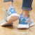 阿迪达斯 （adidas）女鞋夏季新款CLIMACOOL清风系列运动鞋网面透气休闲鞋跑步鞋 HP7719蓝粉/清风 37