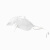 勋狸粑餐饮塑料口罩透明防喷沫口水创意厨师食厨房餐厅美容院食堂专用 新款高透加硬一体200