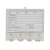 稳斯坦 WST054 磁性标签卡 标识牌 货架仓库管理卡 带齿轮物料卡 仓位计数卡 (白五轮8.8*12.5)