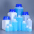 澳翊 广口超密封分装瓶l塑料瓶定制 大口方瓶500ML(乳白色)配套封口垫片-蓝盖