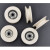 陶瓷导线轮 导丝轮 纺织陶瓷导轮氧化铝陶瓷导轮 全陶瓷导轮 瓷轮 外径45 轴承内孔8 U型槽