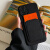 酷件皮质卡包一体适用iPhone15promax手机壳橙色苹果14plus新款13pro卡套12pormas插卡口袋11放卡片XSX 白色十字纹卡包全包镜头 iPhone X