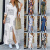 犀狂（XIKUANG）2020跨境ebay新款欧美春夏时尚性感衬衫长裙连衣裙女 白色字母 S