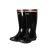FEIHE防水鞋反光药物高筒工矿靴 男女通用橡胶雨鞋高筒约48cm橡胶制 黑色 1 10 