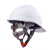 邦斯拓 V型安全帽工地 进口ABS材质领导监理 电力施工 防砸透气头盔 免费印字 V型白色