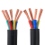 国标电线电缆三相四线RVV4芯5芯1 1.5 2.5 4 6平方铜芯软护套线 (3+1)4芯6平方10米