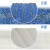 安格清洁 AG-D069 纤维布 尘推配件平板拖把替换布拖把布 40CM颜色随机