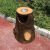 公园景区垃圾桶户外创意仿树桩垃圾筒园林景观垃圾分类箱 仿黄花梨