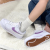 耐克（Nike）板鞋女鞋夏季新款COURT厚底运动鞋增高低帮休闲鞋子 DM7590-103 白紫 37.5