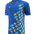 胜利羽毛球服套装短袖速干男女比赛训练球衣跑步支持定制工作服 22070男-蓝色上衣 M