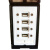 橙央FUZUKI富崎通信盒前置面板接口组合插座四4USB K-00400-0950050定制 K-00100-5230050单USB母/公