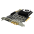 PCIEX4台式PoE供电机器视觉工业相机GigE图像采集卡网卡LOMOSEN 【4口CXP-6】MV-GX1004 机器视觉