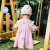 巴拉巴拉女连衣裙宝宝裙子婴儿公主裙儿童夏季格子 红蓝色调00368 80cm