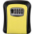 丰稚 钥匙盒密码锁 塑料密码锁 定制LOGO10个起做 单位/个 120*95*40mm 黄色