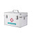 医药箱大容量常备医疗急救包全套出诊带装药收纳盒应急箱 16寸银色空箱+药盒