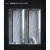 劲胜（JINSHENG）移动空调布密封挡板推拉窗配件外推内拉侧平开挡风软布软窗布软挡 白色3米(三角形) 适合窗户使用