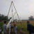 铝合金三角架立杆机人字抱杆电力扒杆三角扒杆水泥杆起杆器8-15米 立8米立杆机100*4