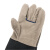 海斯迪克 gnjz-1141 牛皮电焊手套（颜色随机发货）防烫隔热焊接半皮手套 二层牛皮革袖焊工手套
