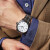 天梭（TISSOT）瑞士手表 恒意系列1853双日历钢带自动机械男表 白盘钢带T065.930.11.031.00