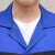 蓝大褂耐磨工作服男女士防尘长袖长版围裙防尘罩衣劳保 普通款:灰色 XL