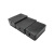 遄运USB塑料电源外壳黑色自扣式分线盒 小接线盒线卡盒 电子仪表壳体 L-428黑色外径60*37*17mm