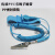 定制PU有线手环PVC手腕带1.8米 3米 4米5米静电环带 加长接地线 自封袋1.8米PVC有绳手环