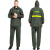 盾守 反光雨衣 雨衣雨裤套装 分体式骑行劳保雨衣 420型针织布 2XL