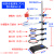 铁架台实验室铁三环冷凝管夹三爪夹玻璃仪器固定冷凝管四爪夹滴定 大号底长25.5cm+杆高70cm杆径10