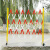 伊集邦电力安全绝缘伸缩围栏施工围栏玻璃钢管式圆管可移动隔离栏防护栏 国标加厚1.2米高*2米长红白