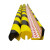 短云  带槽黄黑泡棉防撞条（23.9.19）黄黑色大L（1米）