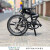 DAHON p8折叠自行车KBC083成人20英寸8速男女式折叠车运动单车经典P8 消光黑