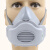 一护 工业防尘口罩 自吸过滤式防颗粒物防工业粉尘呼吸器（含一片滤棉）304型 KN95